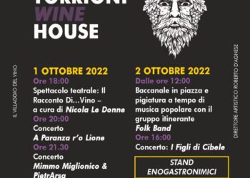 Torrioni Wine House, la piazza di Torrioni (Avellino) si trasforma in villaggio del vino sabato 1 e domenica 2 ottobre