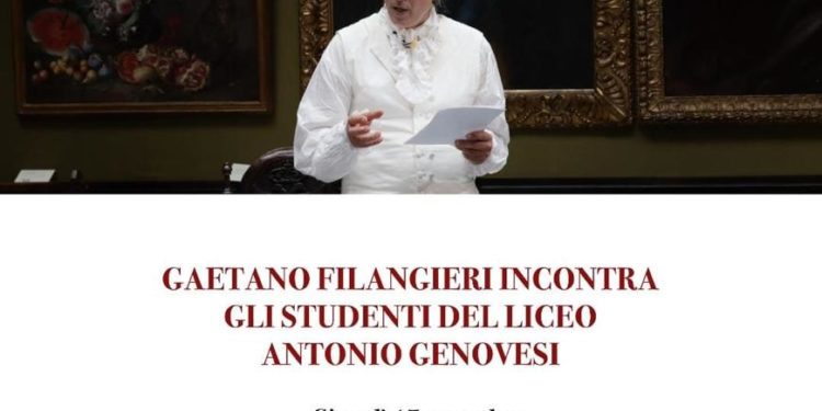 Gaetano Filangieri incontrerà gli studenti del Liceo Genovesi di Napoli e presenterà i due nuovi episodi di “Gaetano è tornato”