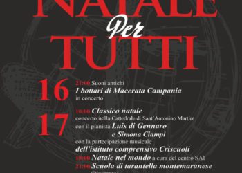 “NATALE PER TUTTI”: A SANT’ANGELO DEI LOMBARDI