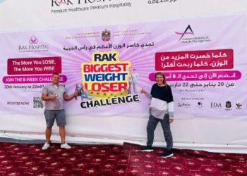 Una challenge per combattere l’obesità al RAK Hospital degli Emirati Arabi – tra i partecipanti due italiani
