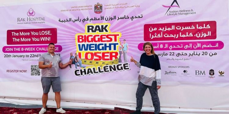Una challenge per combattere l’obesità al RAK Hospital degli Emirati Arabi – tra i partecipanti due italiani
