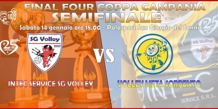 Intec Service SG Volley alla Final Four di Coppa Campania
