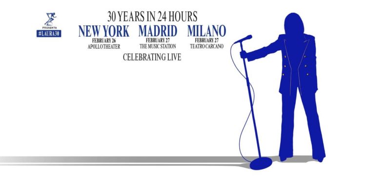 Laura Pausini festeggia 30 anni di carriera