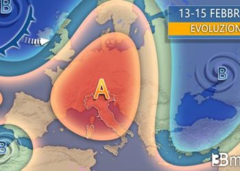 Meteo nuova settimana: Via libera all’anticiclone di San Valentino con sole e clima mite