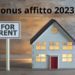 Bonus affitto giovani 2023