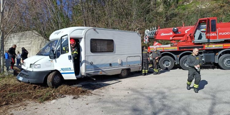 Lettomanoppello: Soccorsi camperisti in difficoltà  | Il video