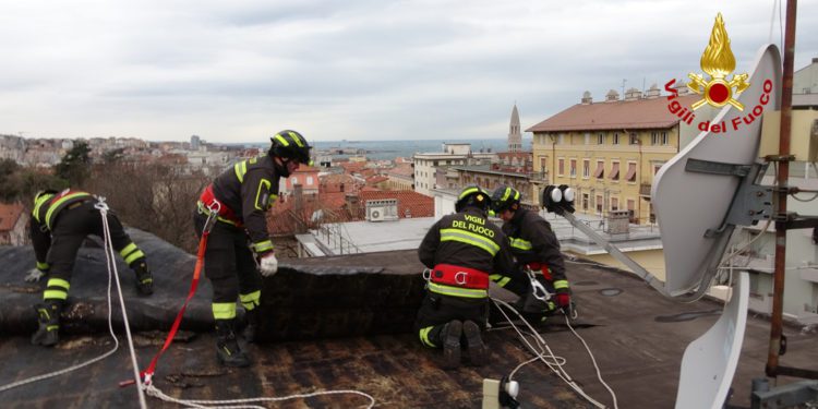 Trieste: Interventi per forte vento | Il video