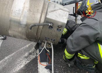 Zelo Buon Persico: Intervento del Nucleo Nbcr su SP16 | Il video