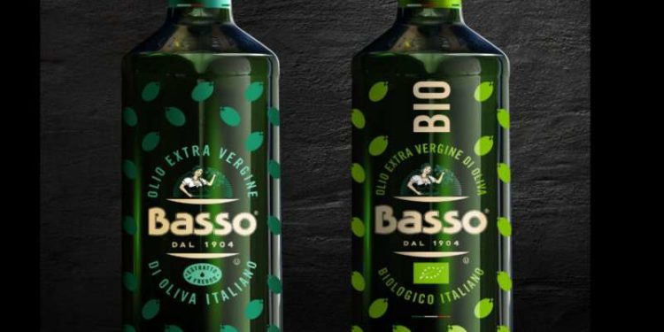 restyling dello storico marchio Olio Basso