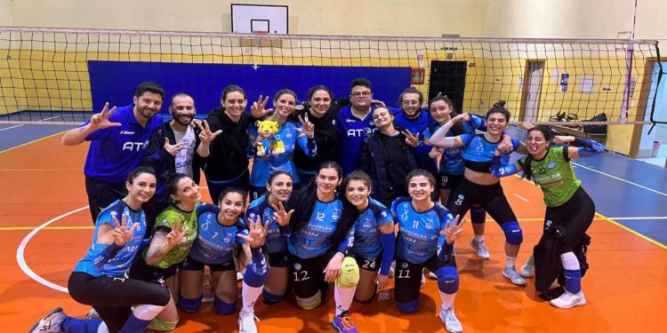 Volley Napoli, buona la prima: 3-1 contro il Volley Meta