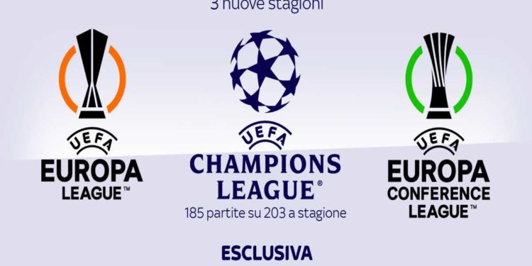 UEFA Champions League: Sky ha acquisito i diritti in esclusiva per il triennio 2024/2027