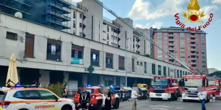 Roma: Incendio in zona Coli Aniene, deceduto un uomo soccorse nove persone | Il video