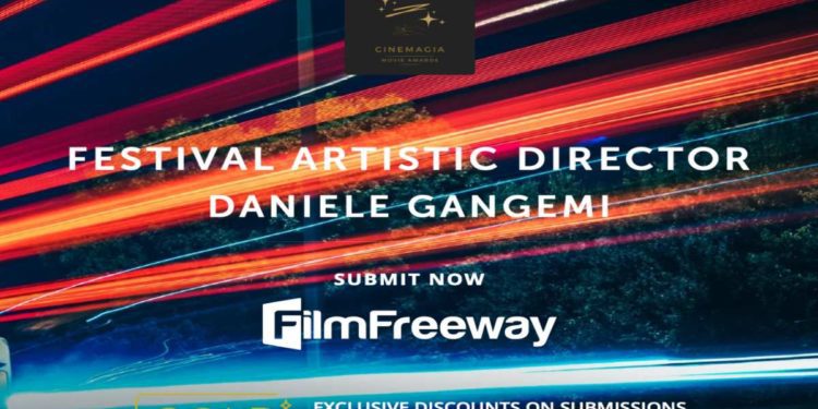 CINEMAGIA MOVIE AEWARDS: GANGEMI APRE UFFICIALMENTE LE ISCRIZIONI PER LA IIIª EDIZIONE DEL SUO EVENTO