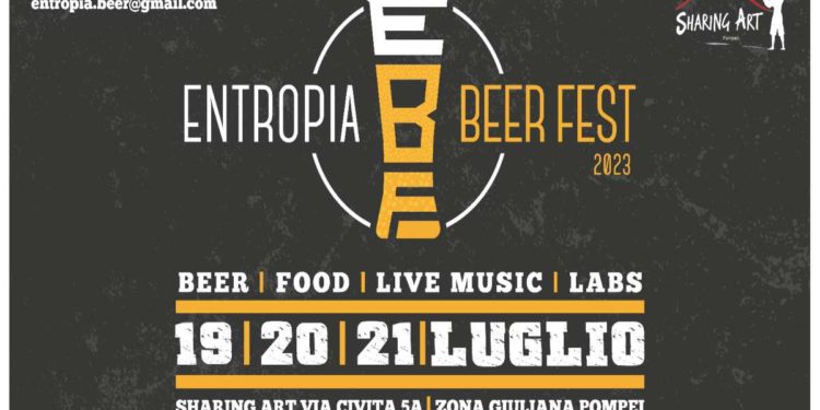 La Residenza Artistica Sharing Art presenta Entropia Beer Fest 2023