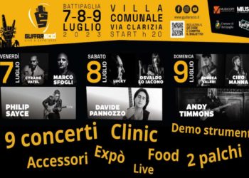 Al Comune di Battipaglia l’Aperitivo Stampa di presentazione di  GUITARSCIÓ – LIVE & EXPO 2023