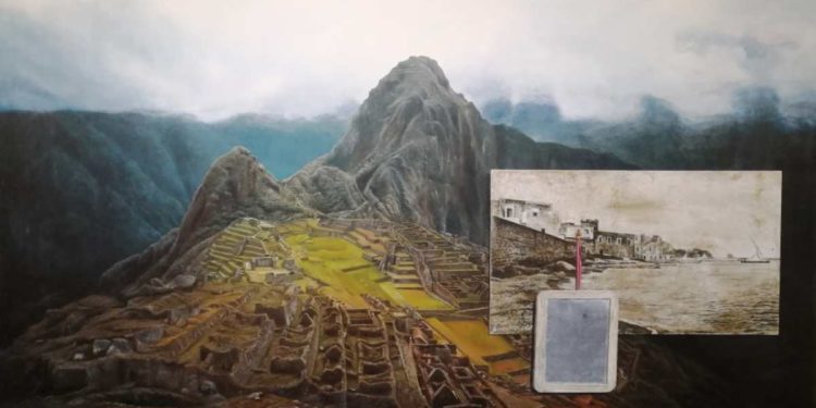 IL GIORNALISTA CIRO CENATIEMPO PRESENTA LA MOSTRA DELL’ARTISTA MARIOLINO CAPUANO IN CORSO DI SVOLGIMENTO A VILLA ARBUSTO