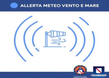 ALLERTA METEO CAMPANIA: VENTO FORTE E MARE AGITATO