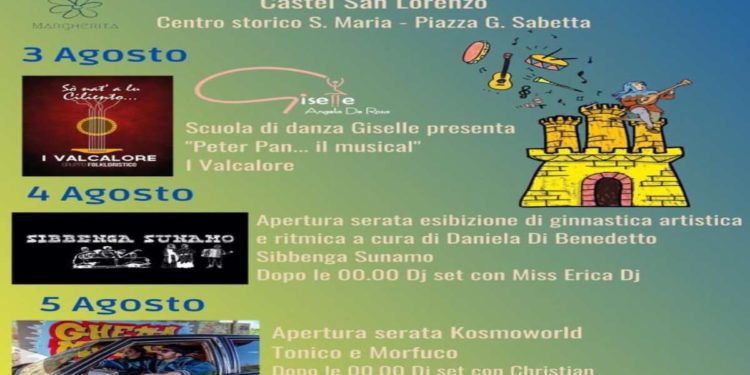 Castel San Lorenzo, pronto il programma dell’evento “Borghi…d’artista”