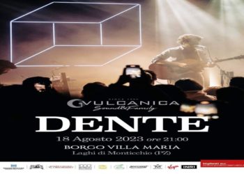 Venerdì 18 agosto Dente in concerto a Monticchio