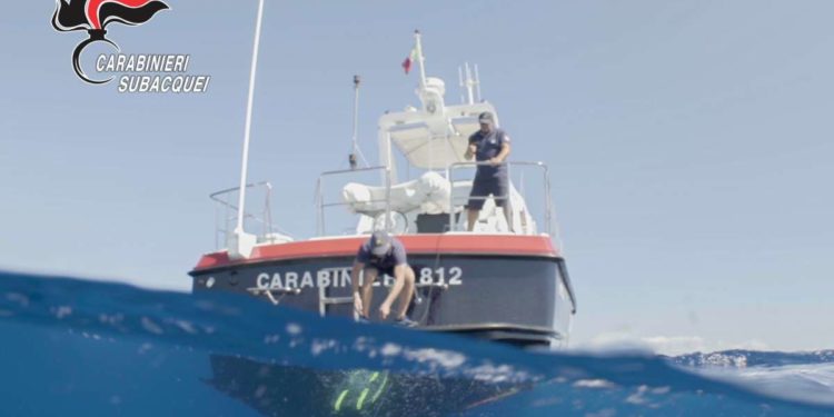 BENI CULTURALI – Relitto di età romana (II-I secolo a.C.) al largo di Pisciotta (Sa)