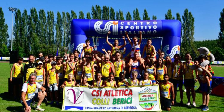 L’Atletica CSI incorona i figli del Veneto