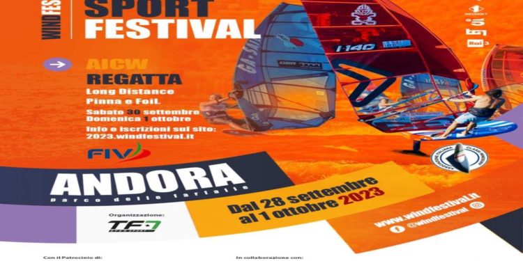 Il WindFestival 2023 si prepara al via a Andora – dal 28 settembre al 1 ottobre