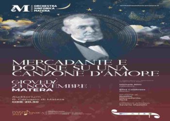 L’Orchestra Sinfonica di Matera dedica il concerto del 23 novembre a Matera e del 24 novembre ad Altamura a tutte le donne vittime di violenza