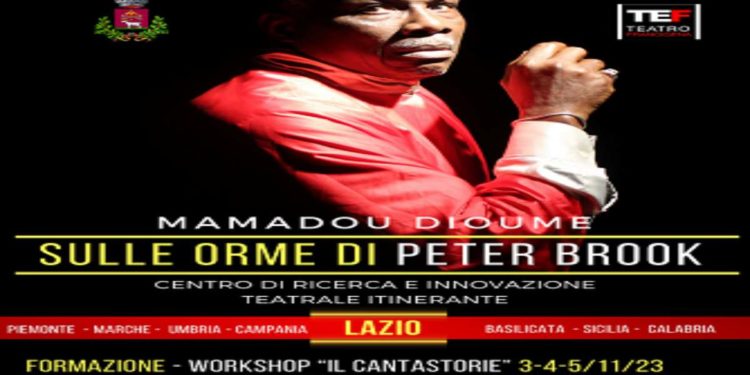 Il Centro di Ricerca e Innovazione Teatrale Itinerante “Sulle orme di Peter Brook” farà tappa nel Lazio dal 3 al 5 novembre