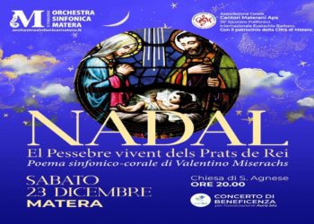 Concerto di Natale a scopo benefico e a ingresso gratuito per l’Orchestra Sinfonica di Matera