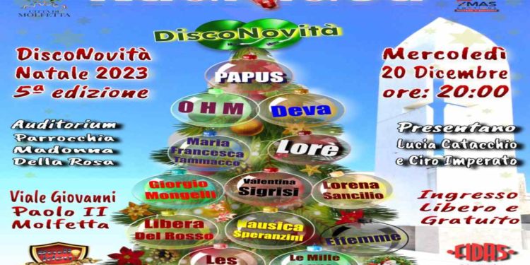 “Disco Novità, Natale 2023” – Un’Emozionante Festività Musicale con Grandi Talenti!