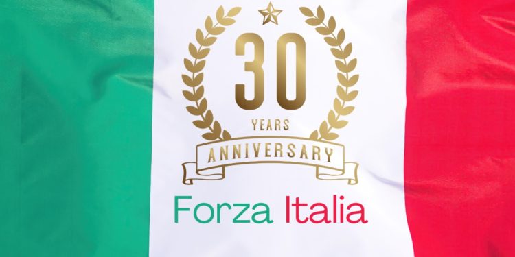 Forza Italia compie 30 anni e celebra la discesa in campo di Berlusconi