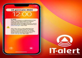 Domani 24 gennaio, test IT- altert a Napoli