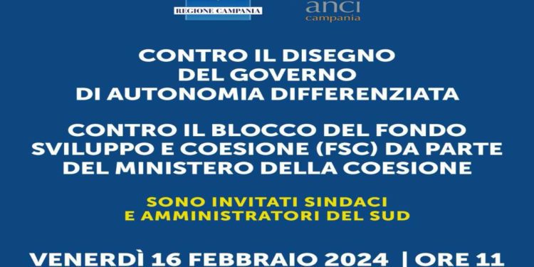 Stemma della Regione Campania su manifesto politico di De Luca: atto gravissimo