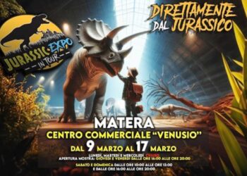 A Matera lo straordinario evento “Jurassic Expo in Tour”