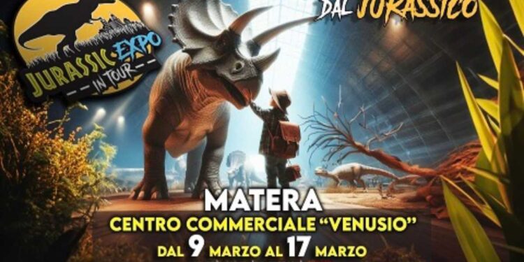 A Matera lo straordinario evento “Jurassic Expo in Tour”
