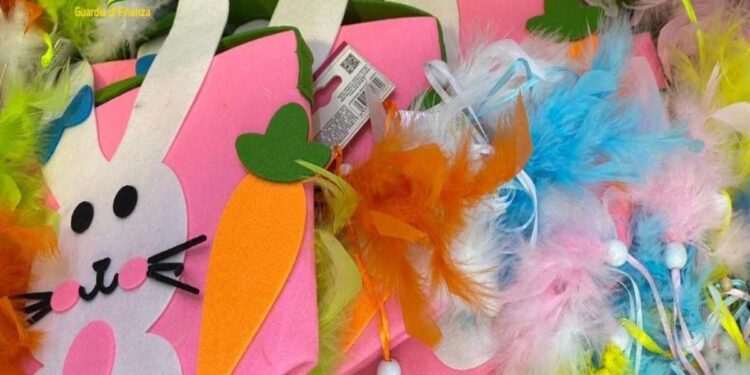 Sequestrati oltre 55 mila prodotti non conformi agli standard di sicurezza