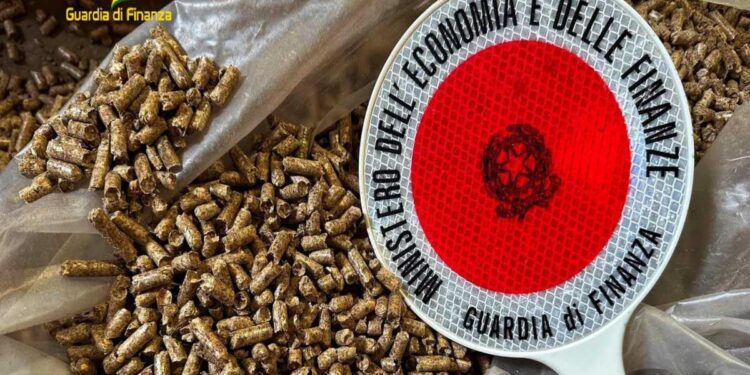 Sequestro di 11 tonnellate di pellet non sicuro