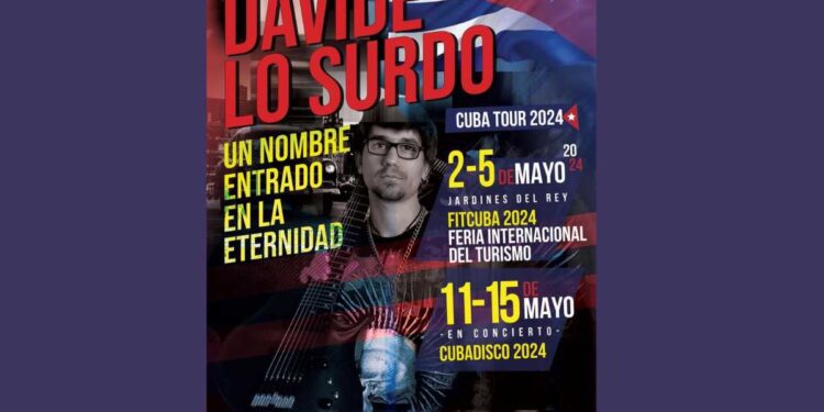 Davide Lo Surdo: il musicista scritto nell’eternità suonerà a Cuba