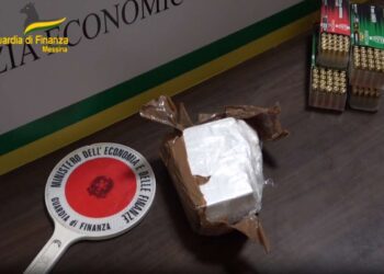 Messina – Sequestrati mezzo chilo di cocaina e munizioni di vario calibro