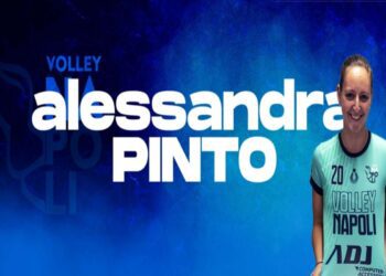 Pinto del Volley Napoli carica per la prossima partita contro Todis Pastena Volley