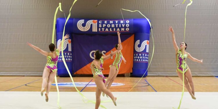 Dal 5 al 12 maggio ad Urbino il campionato nazionale CSI di Ginnastica Ritmica