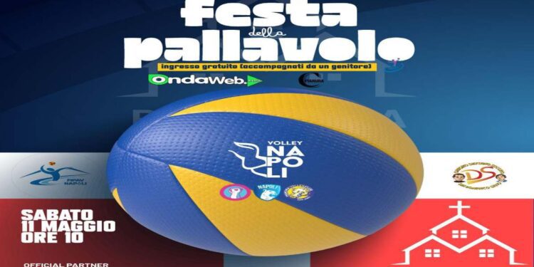 Il Volley Napoli organizza la Festa della Pallavolo a Pianura nella Parrocchia San Lorenzo