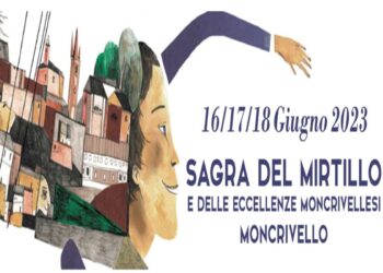 Da giovedì 15 a domenica 18 giugno 2023  Moncrivello (Vercelli)