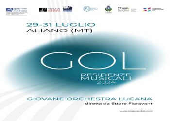 Da Aliano, parte il progetto sulle Residenze musicali in Basilicata con la Giovane Orchestra Lucana (G.O.L.) dell’Onyx Jazz Club