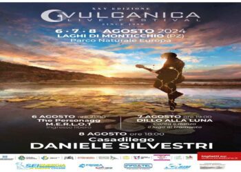 Giovedì 8 agosto Daniele Silvestri sui laghi di Monticchio per un live a contatto con la natura