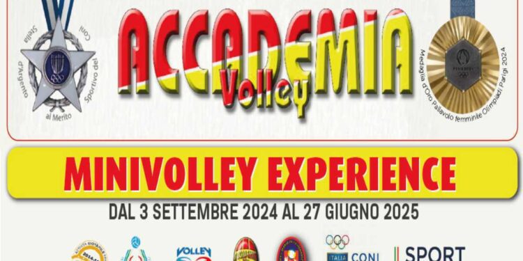 Dal 3 Settembre ripartono i Corsi di Minivolley