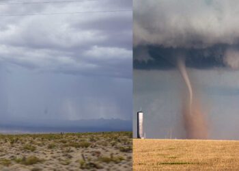 Il Bayesian colpito da un downburst, cos’è e che differenza c’è con una tromba d’aria