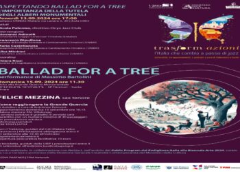 Lunedì 9 settembre – Presentazione della performance “Ballad for a tree”