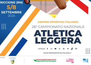 A Riccione al via il 26° Campionato Nazionale CSI di Atletica Leggera