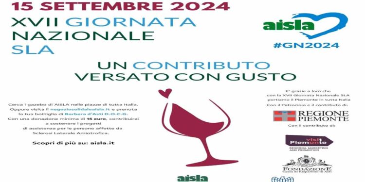 Giornata Nazionale Sla: Il colore della vita che continua e si rinnova. Centinaia di volontari AISLA in tutta Italia con l’Alto Patronato del Presidente della Repubblica, del Ministero Lavoro e Politiche Sociali e di ANCI